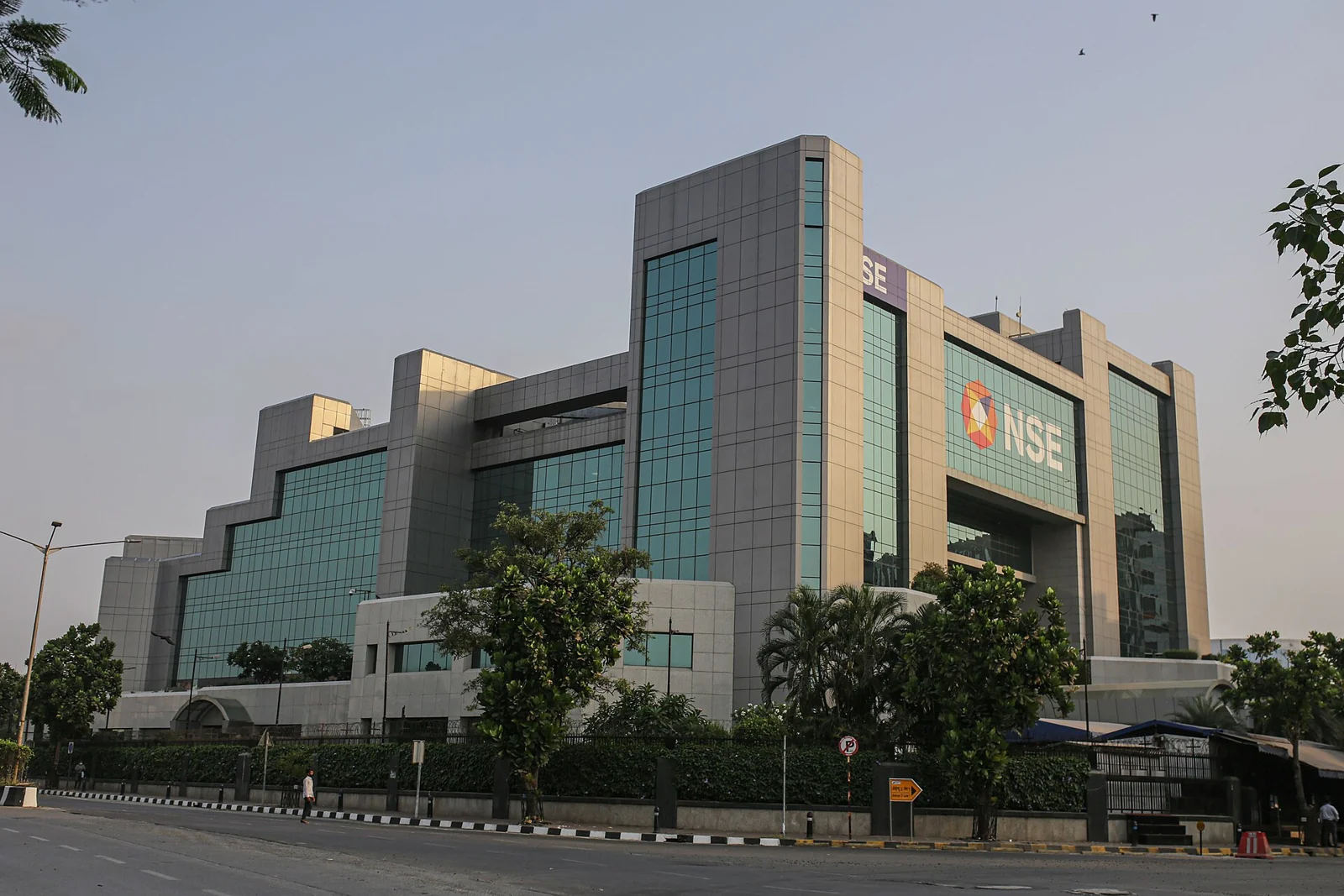 The National Stock Exchange building at Bandra Kurla Complex, Mumbai.