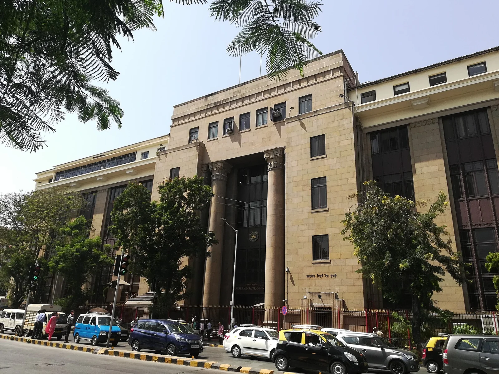 The Reserve Bank of India in Mumbai.