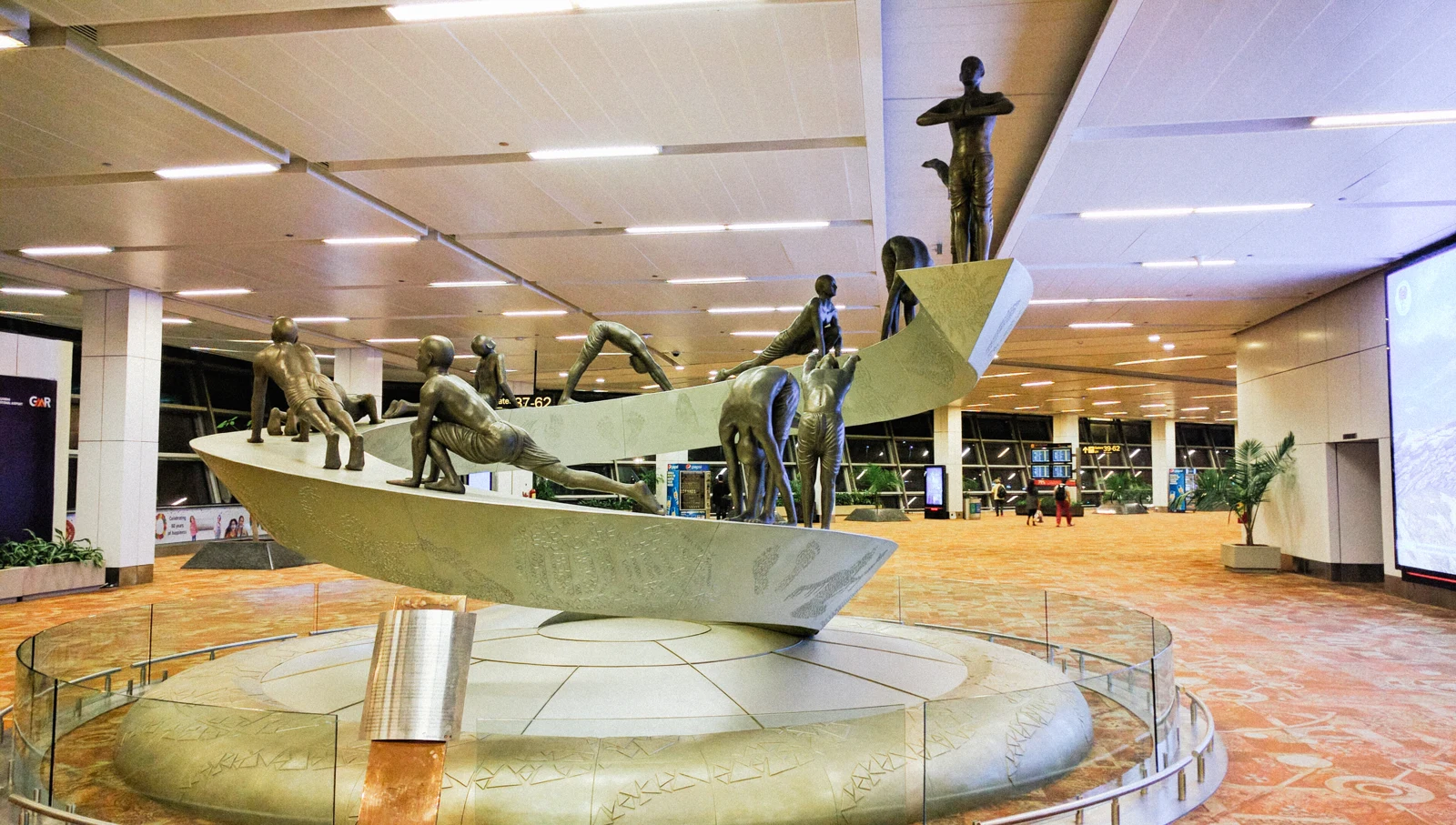 Terminal 3 at Delhi’s Indira Gandhi International Airport.