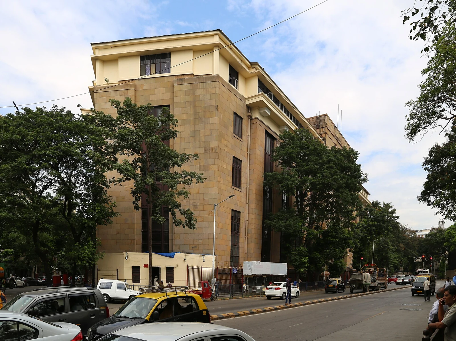 The Reserve Bank of India building in Mumbai, photographed in November 2019.